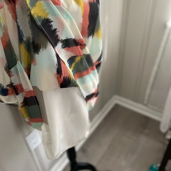 Anthropologie HD In Paris Multicolor Sleeveless Women's Top - Picture 3 of 7